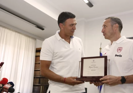 Δηλώσεις Υπουργού Υγείας Βασίλη Κικίλια και προπονητή David Blatt