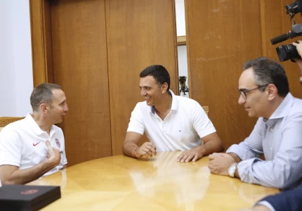 Δηλώσεις Υπουργού Υγείας Βασίλη Κικίλια και προπονητή David Blatt