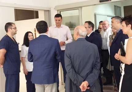 Το περίπτερο του Υπουργείου Υγείας στην 84η ΔΕΘ εγκαινίασε ο Βασίλης Κικίλιας