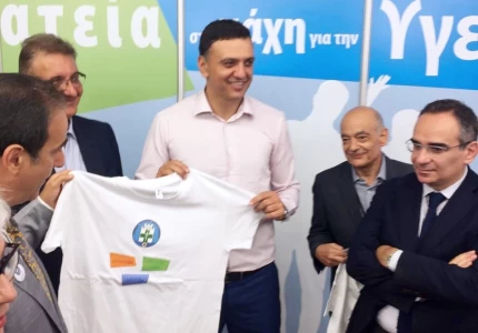 Το περίπτερο του Υπουργείου Υγείας στην 84η ΔΕΘ εγκαινίασε ο Βασίλης Κικίλιας