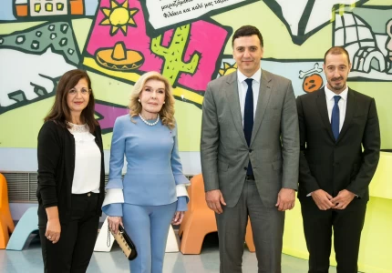 Επίσκεψη Υπουργού Υγείας Βασίλη Κικίλια στην Ογκολογική Μονάδα Παίδων