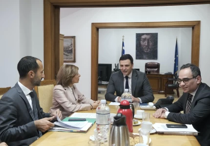 Συνάντηση Υπουργού Υγείας Βασίλη Κικίλια με την Επίτροπο Υγείας και Ασφάλειας Τροφίμων Στέλλα Κυριακίδου