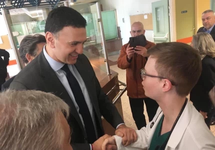 Επίσκεψη Υπουργού Υγείας Βασίλη Κικίλια στο ΠΓΝ Λάρισας