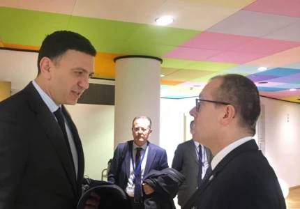 Ο Υπουργός Υγείας Βασίλης Κικίλιας στο έκτακτο Συμβούλιο Υπουργών Υγείας της ΕΕ που πραγματοποιήθηκε στις Βρυξέλλες