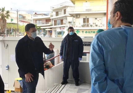 Δήλωση Υπουργού Υγείας Βασίλη Κικίλια μετά την επίσκεψή του στο Γενικό Παναρκαδικό Νοσοκομείο Τρίπολης