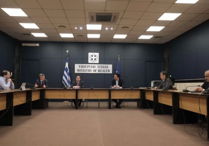 Σύσκεψη Υπουργού Υγείας Βασίλη Κικίλια και Υπουργού Μετανάστευσης & Ασύλου Νότη Μηταράκη