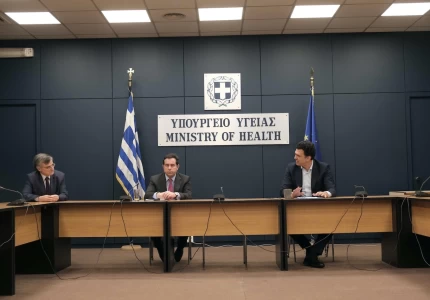 Σύσκεψη Υπουργού Υγείας Βασίλη Κικίλια και Υπουργού Μετανάστευσης & Ασύλου Νότη Μηταράκη