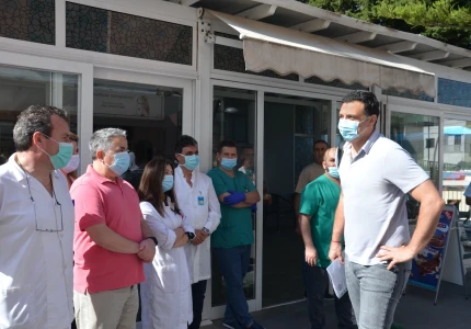 Δήλωση Υπουργού Υγείας Βασίλη Κικίλια μετά την επίσκεψή του στο ΓΝ Σάμου