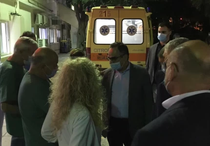 Επίσκεψη Υφυπουργού Υγείας Βασίλη Κοντοζαμάνη σε δομές Υγείας της Θεσσαλονίκης