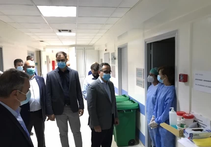 Επίσκεψη Υφυπουργού Υγείας Βασίλη Κοντοζαμάνη σε δομές Υγείας της Θεσσαλονίκης