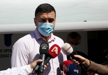 Σε ΚΟΜΥ του ΕΟΔΥ στην Κυψέλη ο Υπουργός Υγείας Βασίλης Κικίλιας