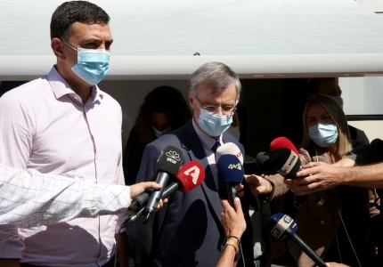 Σε ΚΟΜΥ του ΕΟΔΥ στην Κυψέλη ο Υπουργός Υγείας Βασίλης Κικίλιας