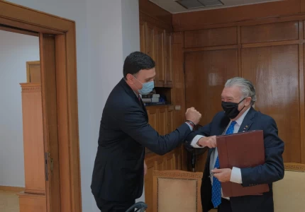 Συνάντηση Υπουργού Υγείας Βασίλη Κικίλια με τον Πρόεδρο του Κεντρικού Ισραηλιτικού Συμβουλίου Ελλάδος Δαυίδ Σαλτιέλ