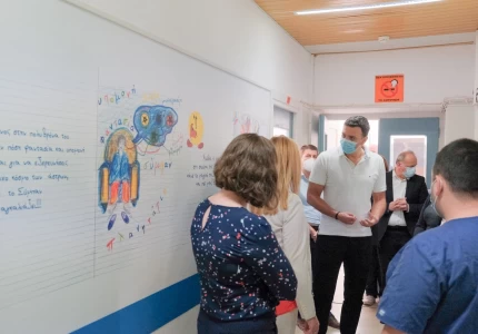 Επίσκεψη Υπουργού Υγείας Βασίλη Κικίλια στο Γενικό Νοσοκομείο Παίδων Πεντέλης