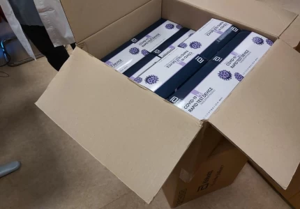 1.500 rapid tests στάλθηκαν χθες βράδυ στο ΠΓΝ ΑΧΕΠΑ