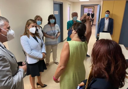 Επίσκεψη Υφυπουργού Υγείας Ζωής Ράπτη στο ΓΝΑ 