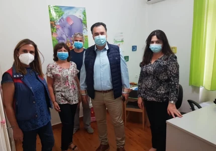 Επίσκεψη Υφυπουργού Υγείας Ζωής Ράπτη στο Κέντρο Υποδοχής και Ταυτοποίησης Λέσβου, στο Γενικό Νοσοκομείο Μυτιλήνης και το ΚΟ.ΚΕ.Ψ.Υ.Π.Ε.