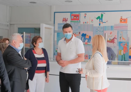 Επίσκεψη Υπουργού Υγείας Βασίλη Κικίλια στο Γενικό Νοσοκομείο Παίδων Πεντέλης