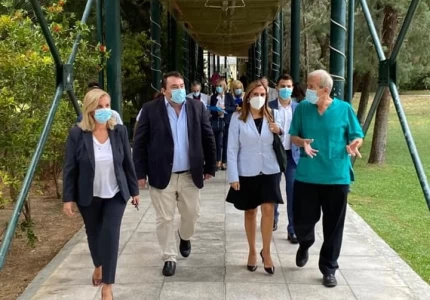 Επίσκεψη Υφυπουργού Υγείας Ζωής Ράπτη στο ΓΝΑ 