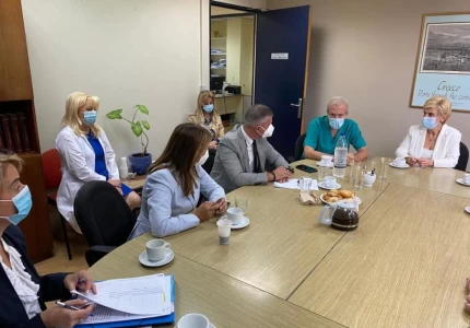 Επίσκεψη Υφυπουργού Υγείας Ζωής Ράπτη στο ΓΝΑ 