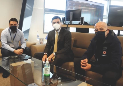 Δηλώσεις Υπουργού Υγείας Βασίλη Κικίλια και Υφυπουργού Πολιτικής Προστασίας & Διαχείρισης Κρίσεων Νίκου Χαρδαλιά από την Πολιτική Προστασία