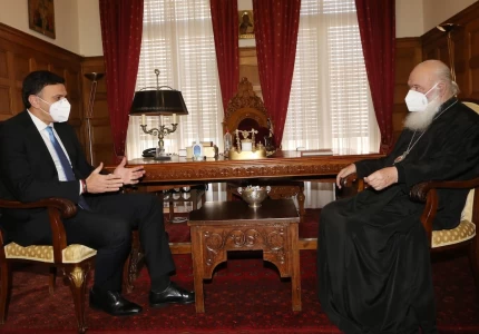 Συνάντηση Υπουργού Υγείας Βασίλη Κικίλια με τον Αρχιεπίσκοπο Αθηνών και πάσης Ελλάδος κ. Ιερώνυμο