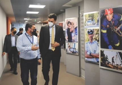 Δηλώσεις Υπουργού Υγείας Βασίλη Κικίλια και Υφυπουργού Πολιτικής Προστασίας & Διαχείρισης Κρίσεων Νίκου Χαρδαλιά από την Πολιτική Προστασία