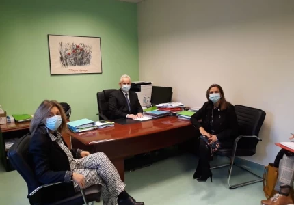 Επίσκεψη Υφυπουργού Υγείας Ζωής Ράπτη στο ΓΝ Νέας Ιωνίας Κωνσταντοπούλειο - Πατησίων Αγία Όλγα