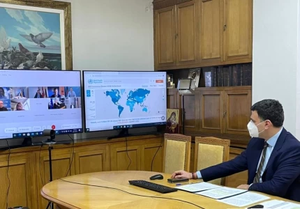 Ο Υπουργός Υγείας Βασίλης Κικίλιας στη τηλεδιάσκεψη των Υπουργών Υγείας του Ευρωπαϊκού Λαϊκού Κόμματος