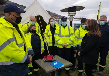 Επίσκεψη Υφυπουργού Υγείας Ζωής Ράπτη στη Λάρισα