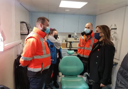 Επίσκεψη Υφυπουργού Υγείας Ζωής Ράπτη στη Λάρισα