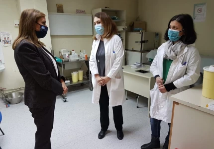 Εμβολιασμός ασθενών και προσωπικού Μονάδων Ψυχοκοινωνικής Αποκατάστασης. Ζωή Ράπτη: Η Κυβέρνηση μεριμνά για τις ευπαθείς ομάδες