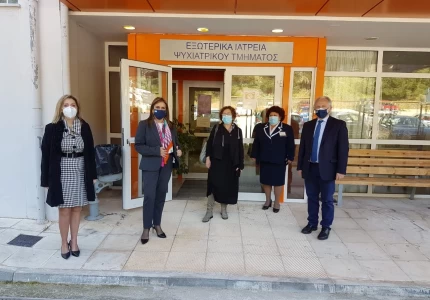 Τα Νοσοκομεία Άργους και Ναυπλίου επισκέφθηκε η Υφυπουργός Υγείας Ζωή Ράπτη