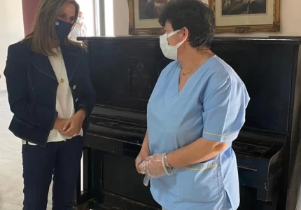 Επίσκεψη Υφυπουργού Υγείας Ζ. Ράπτη στο ΨΝΑ 