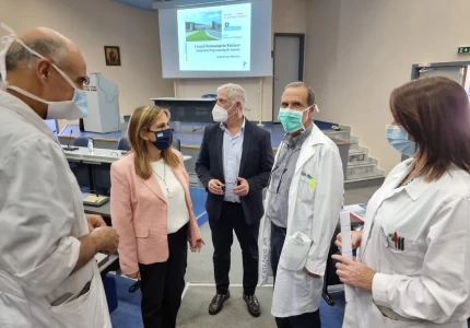 Επίσκεψη Υφυπουργού Υγείας Ζωής Ράπτη στο Γενικό Νοσοκομείο Χανίων «Ο Άγιος Γεώργιος»