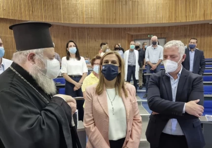 Επίσκεψη Υφυπουργού Υγείας Ζωής Ράπτη στο Γενικό Νοσοκομείο Χανίων «Ο Άγιος Γεώργιος»