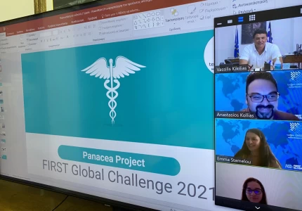 Ενημερωτικό Σημείωμα- Τηλεδιάσκεψη Υπουργού Υγείας Βασίλη Κικίλια με την Ελληνική Εθνική Ομάδας Ρομποτικής «First Global Challenge Team Greece»