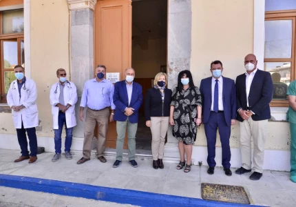 Επίσκεψη Αναπληρώτριας Υπουργού Υγείας Μίνας Γκάγκα στη Χίο