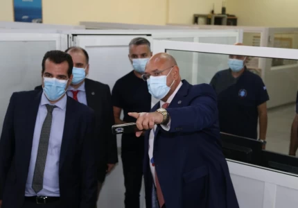 Επίσκεψη Υπουργού Υγείας Θάνου Πλεύρη στο ΕΚΑΒ-ΚΕΠΥ