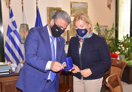 Επίσκεψη Αναπληρώτριας Υπουργού Υγείας Μίνας Γκάγκα στη Χίο