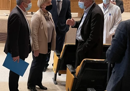 Δεύτερη περιοδεία της Αναπληρώτριας Υπουργού Υγείας Μίνας Γκάγκα στα Νοσοκομεία της 4ης Υγειονομικής Περιφέρειας (ΥΠΕ)
