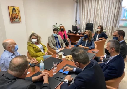 Επίσκεψη Υφυπουργού Υγείας Ζωής Ράπτη στο Ρέθυμνο και στο Αρκαλοχώρι Ηρακλείου