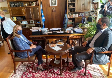 Επίσκεψη Υφυπουργού Υγείας Ζωής Ράπτη στο Ρέθυμνο και στο Αρκαλοχώρι Ηρακλείου