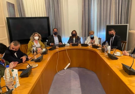 Επίσκεψη Υφυπουργού Υγείας Ζωής Ράπτη στο Ρέθυμνο και στο Αρκαλοχώρι Ηρακλείου