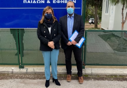 Επίσκεψη Υφυπουργού Υγείας Ζωής Ράπτη στο Γ.Ν. Ασκληπιείο Βούλας