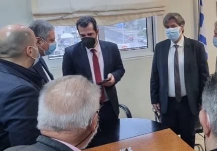 Επίσκεψη Υπουργού Υγείας Θάνου Πλεύρη στην Πάτρα