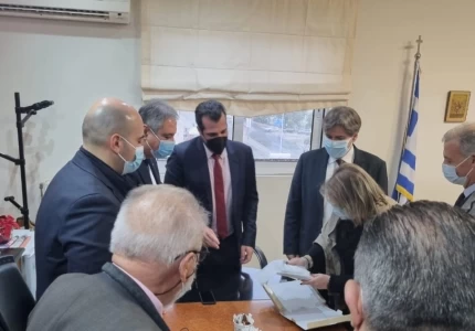 Επίσκεψη Υπουργού Υγείας Θάνου Πλεύρη στην Πάτρα