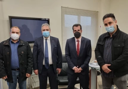 Επίσκεψη Υπουργού Υγείας Θάνου Πλεύρη στην Πάτρα