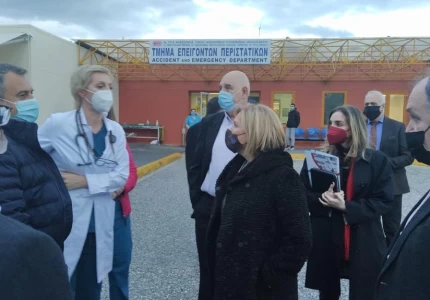 Η Αναπληρώτρια Υπουργός Υγείας Μίνα Γκάγκα σε νοσοκομεία της Β. Ελλάδας