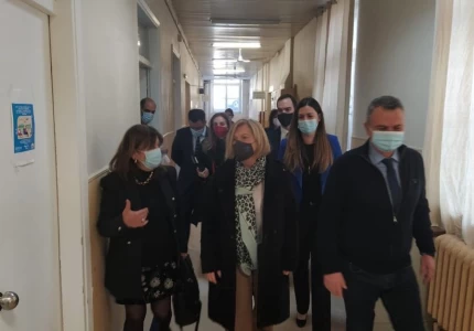 Η Αναπληρώτρια Υπουργός Υγείας Μίνα Γκάγκα σε νοσοκομεία της Β. Ελλάδας